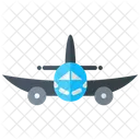 Aeroplaneicon Airtravelsymbols Aviationadventureemblems Icon