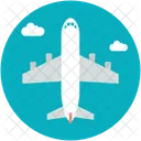 Aeroplane Aircraft Airplane Icon