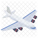 Aeroplane Airbus Aircraft Icon