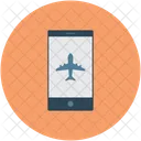 Aeroplane Ticket Booking Icon