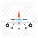 Aeroplane Air Travel Aircraft Icon