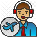 Aeroplane Agent Airplane Icon