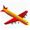 Aeroplane Transportation Airplane Icon