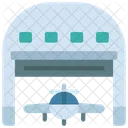 Aeroplane Garage  Icon
