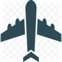 Aeroplane Air Travel Aircraft Icon