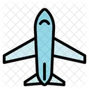 Aeroplane Airliner Airplane Icon
