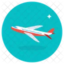 Aeroplane Flight Aircraft Icon