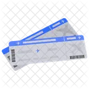 Aeroplane tickets  Icon