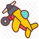 Aeroplane Toy Plan Craft Mini Jet Icon