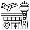 Emplacement de l'aéroport  Icône