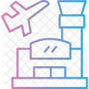 Aeroporto Aviao Construcao De Aeroporto Ícone