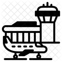 Aeroporto Cartao De Embarque Portoes Ícone