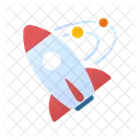 항공우주 로켓 발사 아이콘