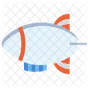 Aerostat Air Airship Icon