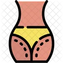 Aesthetics Ass Butt Icon