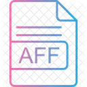 Aff File Format Icon