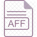 Aff File Format Icon