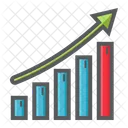 Affaires Croissance Financier Icône