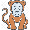 Affe Lemur Schimpanse Symbol