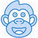 Affe glücklich  Symbol