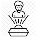 Affichage holographique  Icône