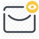 Afficher Courrier E Mail Icône