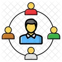 Affiliate Businessman  Icon