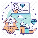 Affiliate marketer  Icon