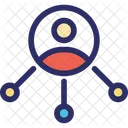 Affiliate Marketing Network Marketing Icon
