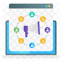 Affiliate Marketing  Icon