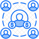 Affiliate Marketing People Money Icon