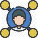Affiliate Marketing User  Icon