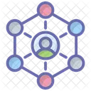 Affiliate Network Personal Network Personal Connection Icon