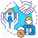 Affordable housing participants  アイコン