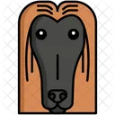 Afghan Hound dog  Icon