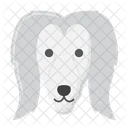 Afghan Hound Dog Pet Symbol