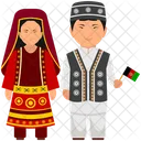 Afghani Outfit Afghani Clothing Afghani Dress Icon