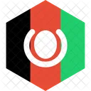 Afghanistan Flag World Icon