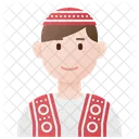 Afghanistan Man  Icon