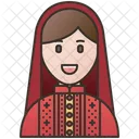Afghanistan Woman Icon