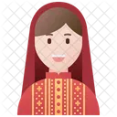 Afghanistan Woman  Icon