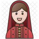 Afghanistan Woman  Icon