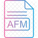 Afm File Format Icon