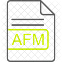 Afm File Format Icon
