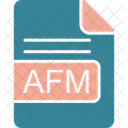 Afm File Format Icon