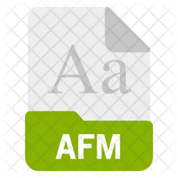 Afm-Datei  Symbol