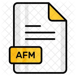 AFM File  Icon