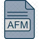 Afm 파일 형식 아이콘