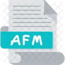 Afm Afm 파일 Afm 형식 아이콘