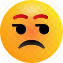 Afraid Emoji Emoticons Icon